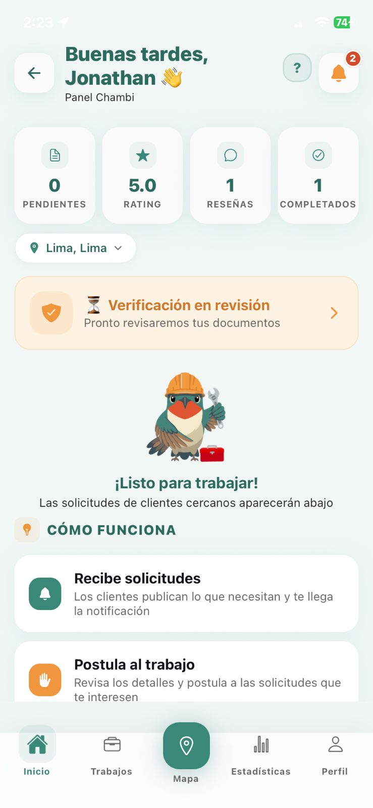 Chambi - Panel Chambi